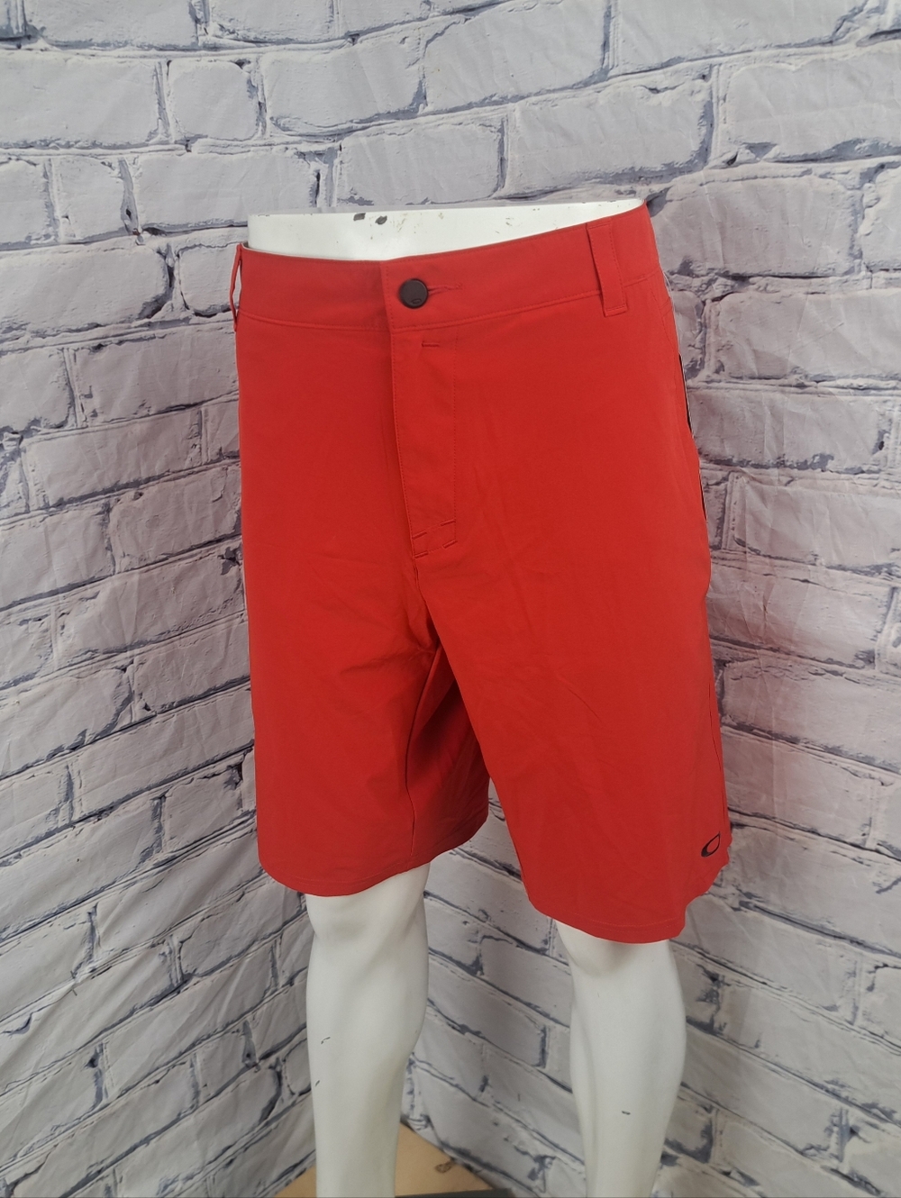 NWT Oakley Two Stance Golf Shorts Dark Orange Bubba Watson 38 Actual 39"W - Picture 3 of 9